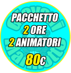 animazione per bambini napoli pacchetto 2 ore 2 animatori 80 euro
