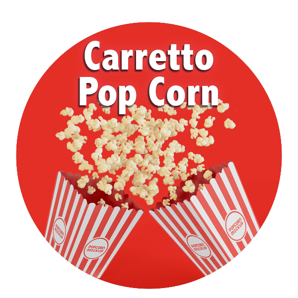 Carretto popcorn Napoli per Feste: Compleanno, Comunione, Matrimonio
