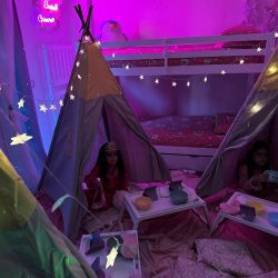 PIGIAMA PARTY NAPOLI animazione bambine a tema