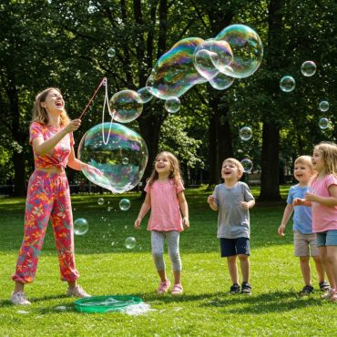 Perché i Bambini (e Non Solo) Adorano le Bolle di Sapone?